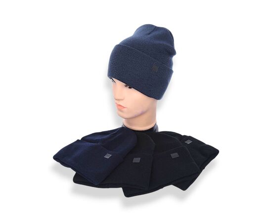 Шапка чоловіча KM007-6 подвійна mix р.56-60 "Angelica" недорого оптом від прямого постачальника Шапка чоловіча KM007-6 подвійна mix р.56-60 "Angelica" недорого оптом від прямого постачальника