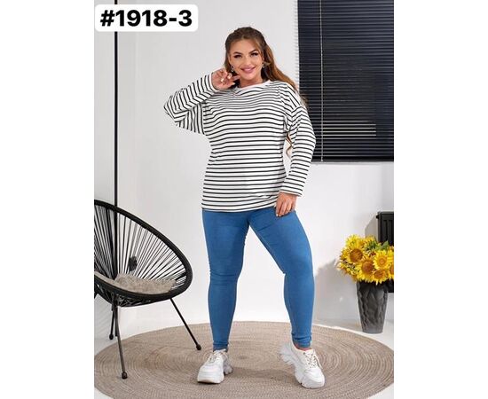 Свитер женский 1918-3 white-black р.58-62 "ZLATA" недорого оптом от прямого поставщика Фотография Свитер женский 1918-3 white-black р.58-62 "ZLATA" недорого оптом от прямого поставщика