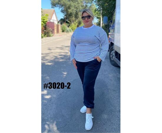 Штаны спортивные женские 3020-2 blue р.54-60 "ZLATA" недорого оптом от прямого поставщика Фотография Штаны спортивные женские 3020-2 blue р.54-60 "ZLATA" недорого оптом от прямого поставщика