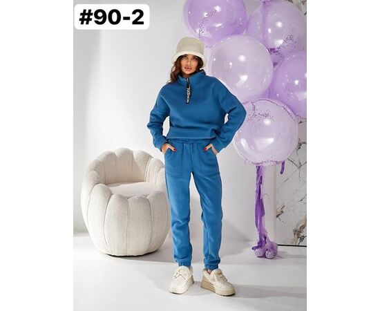 Костюм спортивный женский 90-2 l.blue р.46-52 "ZLATA" недорого оптом от прямого поставщика Фотография Костюм спортивный женский 90-2 l.blue р.46-52 "ZLATA" недорого оптом от прямого поставщика