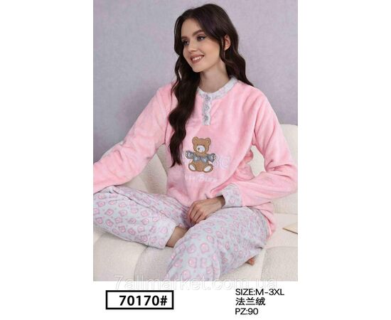 Піжама жіноча махра р-ри M-3XL "FLOWER" купити недорого від прямого постачальника Піжама жіноча махра р-ри M-3XL "FLOWER" купити недорого від прямого постачальника