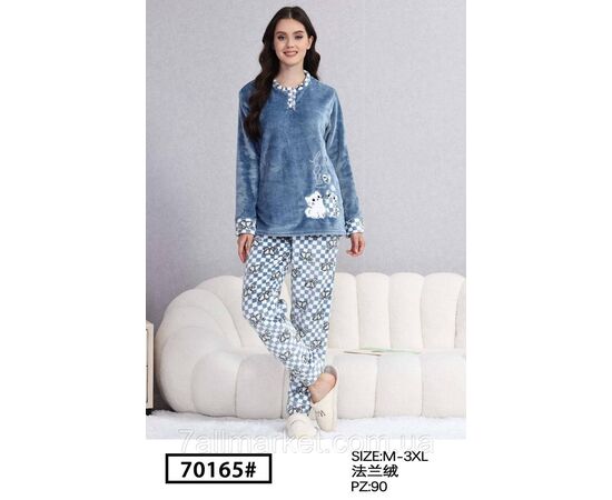 Піжама жіноча махра р-ри M-3XL "FLOWER" купити недорого від прямого постачальника Піжама жіноча махра р-ри M-3XL "FLOWER" купити недорого від прямого постачальника