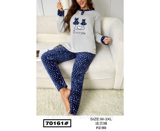 Піжама жіноча махра р-ри M-3XL "FLOWER" купити недорого від прямого постачальника Піжама жіноча махра р-ри M-3XL "FLOWER" купити недорого від прямого постачальника