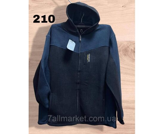 Кофта чоловіча спортивна на блискавці на хутрі/батал р-ри 2XL-6XL (4кв) "NICOLAS" недорого від прямого постачальника, зображення 3 Кофта чоловіча спортивна на блискавці на хутрі/батал р-ри 2XL-6XL (4кв) "NICOLAS" недорого від прямого постачальника, зображення 3