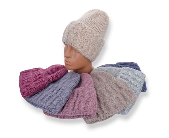 Шапка зимова жіноча Y137 mix р.54-58 "Red Hat" недорого оптом від прямого постачальника Шапка зимова жіноча Y137 mix р.54-58 "Red Hat" недорого оптом від прямого постачальника