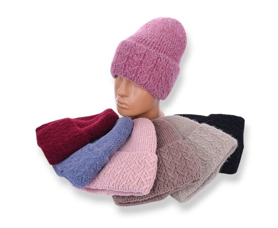 Шапка зимняя женская Y138 mix р.54-58 "Red Hat" недорого оптом от прямого поставщика Фотография Шапка зимняя женская Y138 mix р.54-58 "Red Hat" недорого оптом от прямого поставщика