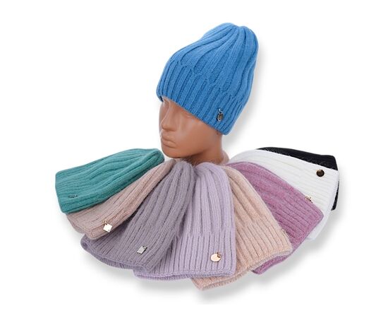 Шапка зимова жіноча Y140 mix р.52-56 "Red Hat" недорого оптом від прямого постачальника Шапка зимова жіноча Y140 mix р.52-56 "Red Hat" недорого оптом від прямого постачальника