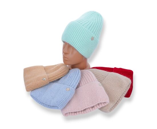 Шапка зимова жіноча Y145 mix р.52-56 "Red Hat" недорого оптом від прямого постачальника Шапка зимова жіноча Y145 mix р.52-56 "Red Hat" недорого оптом від прямого постачальника