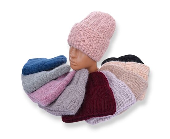 Шапка зимова жіноча Y146 mix р.54-58 "Red Hat" недорого оптом від прямого постачальника Шапка зимова жіноча Y146 mix р.54-58 "Red Hat" недорого оптом від прямого постачальника