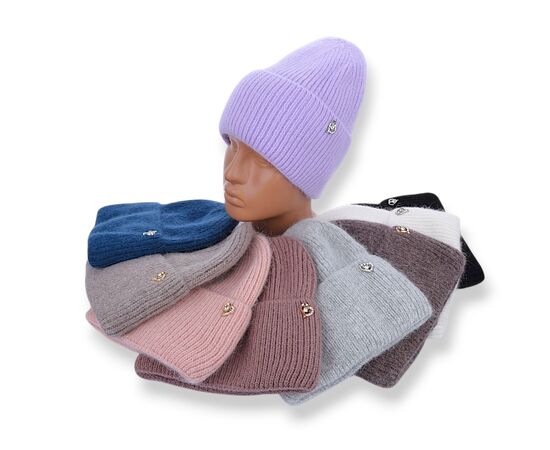 Шапка зимова жіноча Y148 mix р.54-58 "Red Hat" недорого оптом від прямого постачальника Шапка зимова жіноча Y148 mix р.54-58 "Red Hat" недорого оптом від прямого постачальника