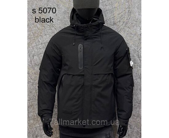 Куртка чоловіча зимова розміри L-4XL (4 кв) "PROSTOMEN" купити недорого від прямого постачальника, зображення 3