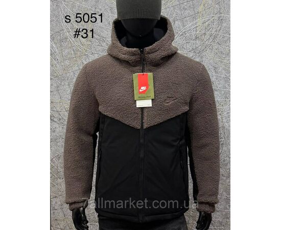 Куртка чоловіча зимова двостороння розміри L-4XL (5 кв) "PROSTOMEN" купити недорого від прямого постачальника, зображення 3