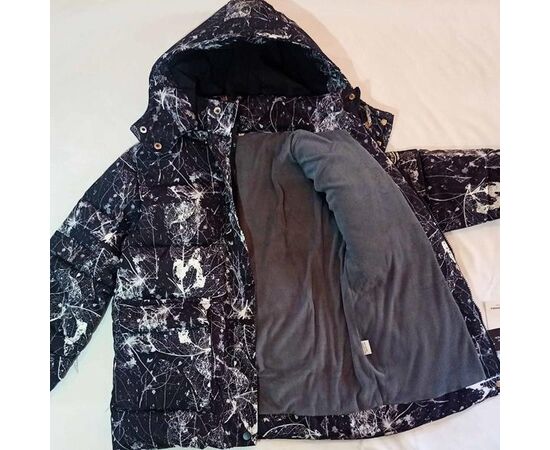 Фотография Курка детская зимняя на мальчика 6-060 black р.120-160 "MALIBU" недорого оптом от прямого поставщика, изображение 2