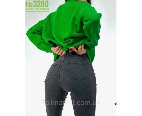 Фотография СЕРЫЕ ДЖИНСЫ КЛЕШ РАЗМЕРНЫЙ РЯД 25,25,27,28,29,30 "PARTNERS" недорого от прямого поставщика, изображение 3