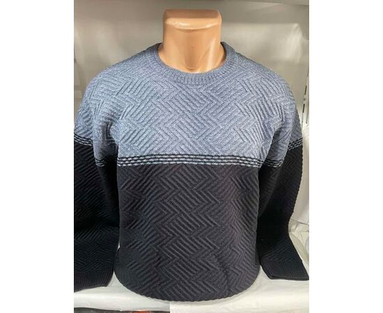 Свитер мужской SB1163 black р.L-2XL "Sabihina" недорого оптом от прямого поставщика Фотография Свитер мужской SB1163 black р.L-2XL "Sabihina" недорого оптом от прямого поставщика