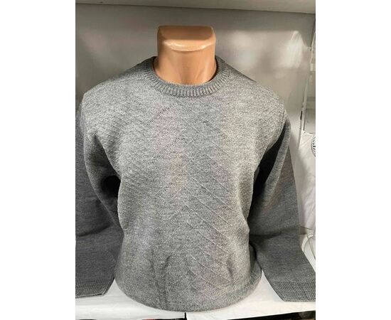 Свитер мужской SB1167 grey р.L-2XL "Sabihina" недорого оптом от прямого поставщика Фотография Свитер мужской SB1167 grey р.L-2XL "Sabihina" недорого оптом от прямого поставщика