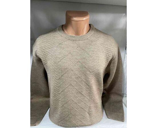 Свитер мужской SB1168 beige р.L-2XL "Sabihina" недорого оптом от прямого поставщика Фотография Свитер мужской SB1168 beige р.L-2XL "Sabihina" недорого оптом от прямого поставщика