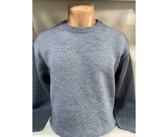 Свитер мужской SB1170 l.blue р.L-2XL "Sabihina" недорого оптом от прямого поставщика Фотография Свитер мужской SB1170 l.blue р.L-2XL "Sabihina" недорого оптом от прямого поставщика
