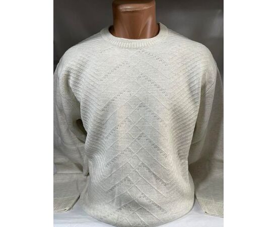 Свитер мужской SB1180 white р.L-2XL "Sabihina" недорого оптом от прямого поставщика Фотография Свитер мужской SB1180 white р.L-2XL "Sabihina" недорого оптом от прямого поставщика