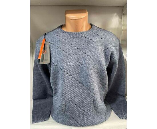 Свитер мужской SB1181 blue р.L-2XL "Sabihina" недорого оптом от прямого поставщика Фотография Свитер мужской SB1181 blue р.L-2XL "Sabihina" недорого оптом от прямого поставщика