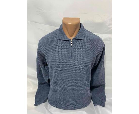 Свитер мужской SB1184 blue р.L-2XL "Sabihina" недорого оптом от прямого поставщика Фотография Свитер мужской SB1184 blue р.L-2XL "Sabihina" недорого оптом от прямого поставщика