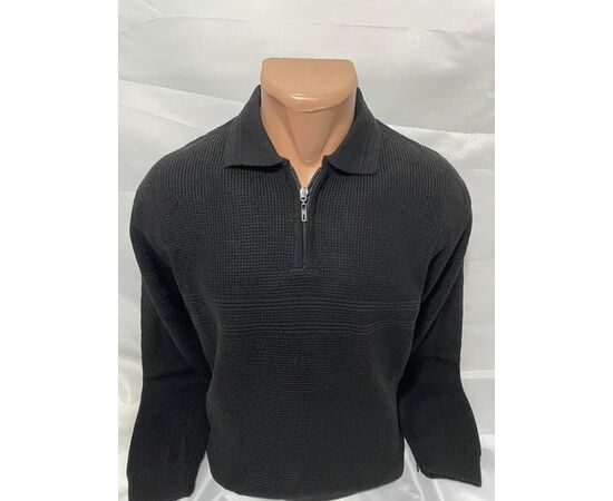 Свитер мужской SB1188 black р.L-2XL "Sabihina" недорого оптом от прямого поставщика Фотография Свитер мужской SB1188 black р.L-2XL "Sabihina" недорого оптом от прямого поставщика