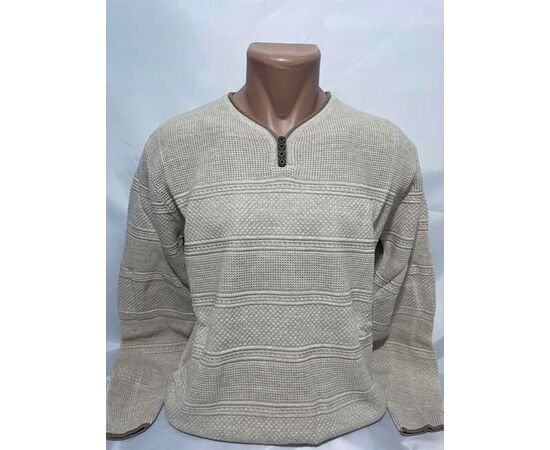 Свитер мужской SB1199 beige р.L-2XL "Sabihina" недорого оптом от прямого поставщика Фотография Свитер мужской SB1199 beige р.L-2XL "Sabihina" недорого оптом от прямого поставщика