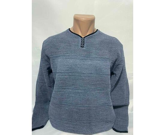 Свитер мужской SB1201 blue р.L-2XL "Sabihina" недорого оптом от прямого поставщика Фотография Свитер мужской SB1201 blue р.L-2XL "Sabihina" недорого оптом от прямого поставщика