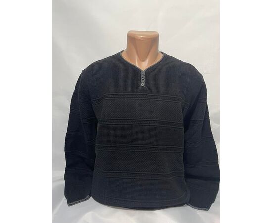 Светр чоловічий SB1202 black р.L-2XL "Sabihina" недорого оптом від прямого постачальника Светр чоловічий SB1202 black р.L-2XL "Sabihina" недорого оптом від прямого постачальника