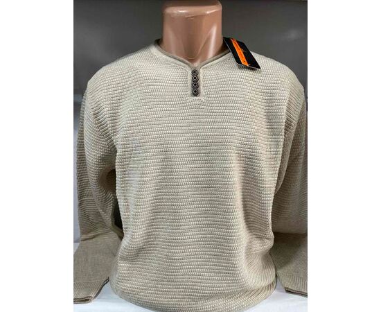 Светр чоловічий SB1208 beige р.L-2XL "Sabihina" недорого оптом від прямого постачальника Светр чоловічий SB1208 beige р.L-2XL "Sabihina" недорого оптом від прямого постачальника