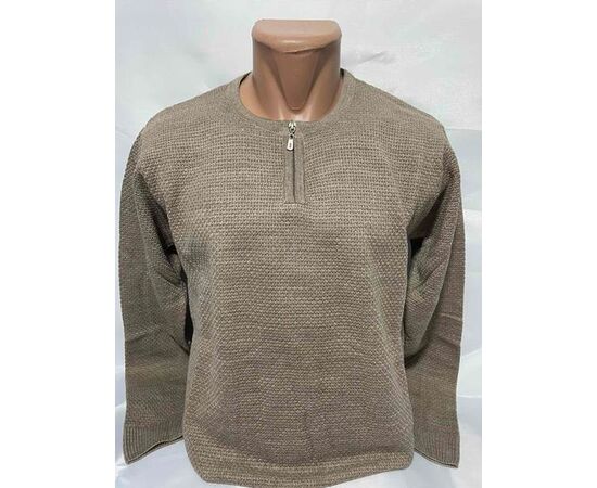 Свитер мужской SB1219 brown р.L-2XL "Sabihina" недорого оптом от прямого поставщика Фотография Свитер мужской SB1219 brown р.L-2XL "Sabihina" недорого оптом от прямого поставщика