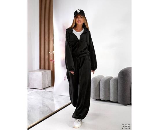 Костюм спортивний жіночий теплий 765 black р.40-54 "DORA" недорого оптом від прямого постачальника Костюм спортивний жіночий теплий 765 black р.40-54 "DORA" недорого оптом від прямого постачальника