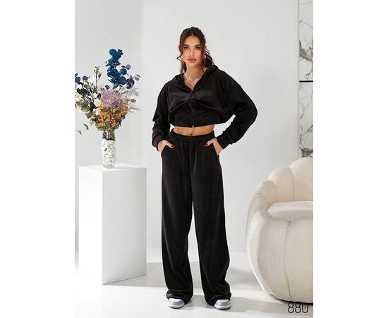 Костюм спортивний жіночий теплий 880-1 black р.40-50 "DORA" недорого оптом від прямого постачальника Костюм спортивний жіночий теплий 880-1 black р.40-50 "DORA" недорого оптом від прямого постачальника