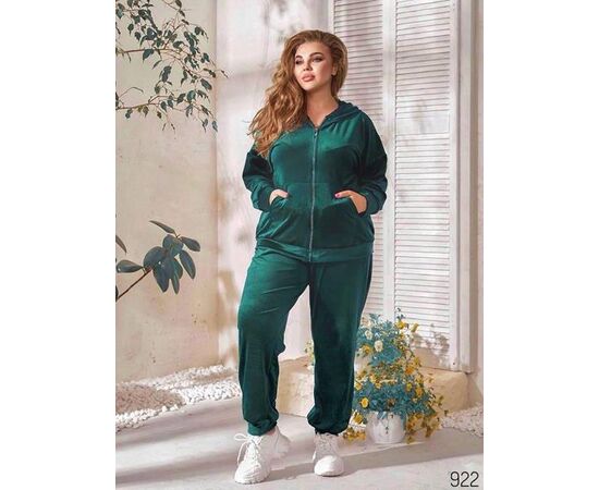 Костюм спортивный женский тёплый 922-1 green р.60-66 "DORA" недорого оптом от прямого поставщика Фотография Костюм спортивный женский тёплый 922-1 green р.60-66 "DORA" недорого оптом от прямого поставщика