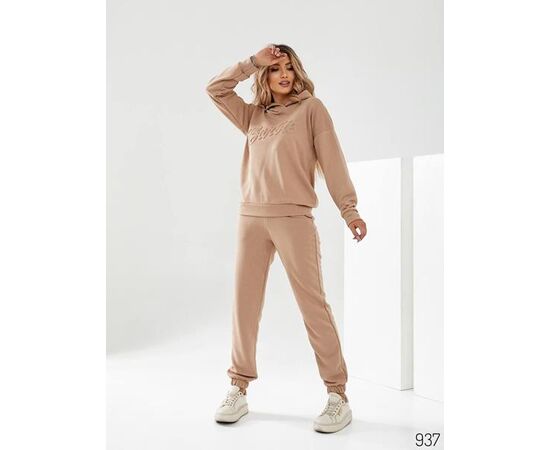 Костюм спортивный женский тёплый 937 beige р.42-48 "DORA" недорого оптом от прямого поставщика Фотография Костюм спортивный женский тёплый 937 beige р.42-48 "DORA" недорого оптом от прямого поставщика