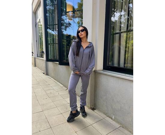 Костюм спортивный женский тёплый 938 grey р.42-48 "DORA" недорого оптом от прямого поставщика Фотография Костюм спортивный женский тёплый 938 grey р.42-48 "DORA" недорого оптом от прямого поставщика