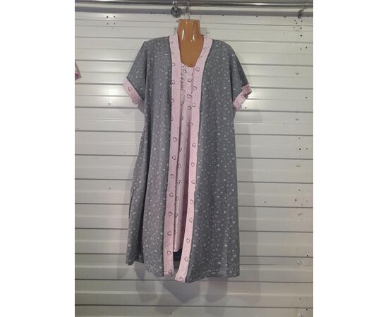 Комплект жіночий A152 grey-pink р.50-60 "Akvarel" недорого оптом від прямого постачальника Комплект жіночий A152 grey-pink р.50-60 "Akvarel" недорого оптом від прямого постачальника