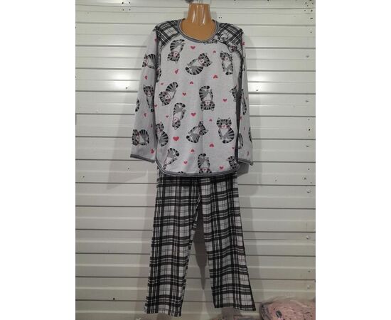 Піжама жіноча A162 grey р.50-60 "Akvarel" недорого оптом від прямого постачальника Піжама жіноча A162 grey р.50-60 "Akvarel" недорого оптом від прямого постачальника