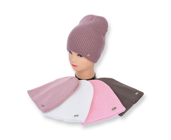 Шапка жіноча SP003-18 подвійна mix р.54-58 "Angelica" недорого оптом від прямого постачальника Шапка жіноча SP003-18 подвійна mix р.54-58 "Angelica" недорого оптом від прямого постачальника