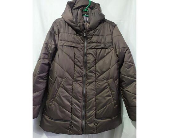 Куртка женская демисезонная 38 brown р.52-58 "Svetlana" недорого оптом от прямого поставщика Фотография Куртка женская демисезонная 38 brown р.52-58 "Svetlana" недорого оптом от прямого поставщика