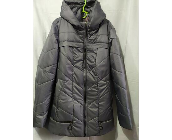 Куртка женская демисезонная 38 grey р.52-58 "Svetlana" недорого оптом от прямого поставщика Фотография Куртка женская демисезонная 38 grey р.52-58 "Svetlana" недорого оптом от прямого поставщика