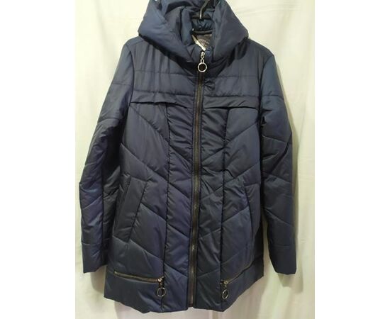 Куртка женская демисезонная 38 navy р.52-58 "Svetlana" недорого оптом от прямого поставщика Фотография Куртка женская демисезонная 38 navy р.52-58 "Svetlana" недорого оптом от прямого поставщика