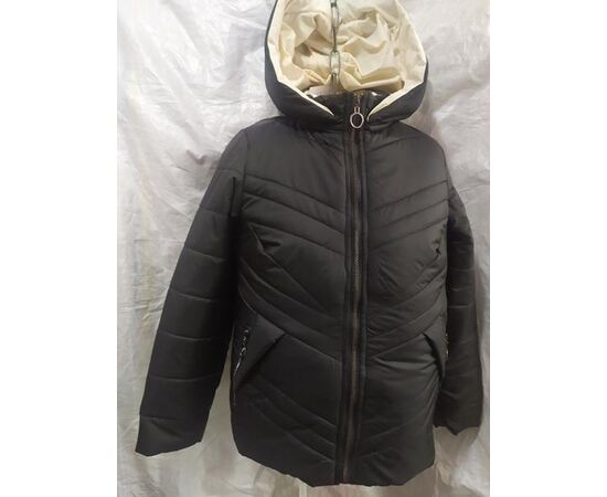 Куртка женская демисезонная 425 black-beige р.48-54 "Svetlana" недорого оптом от прямого поставщика Фотография Куртка женская демисезонная 425 black-beige р.48-54 "Svetlana" недорого оптом от прямого поставщика
