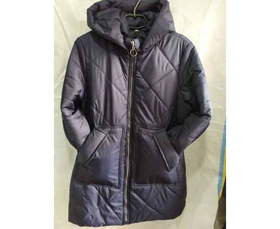 Куртка женская демисезонная 44 navy р.52-58 "Svetlana" недорого оптом от прямого поставщика Фотография Куртка женская демисезонная 44 navy р.52-58 "Svetlana" недорого оптом от прямого поставщика