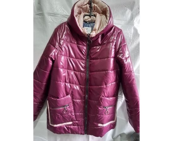 Куртка женская демисезонная 475 wine р.52-58 "Svetlana" недорого оптом от прямого поставщика Фотография Куртка женская демисезонная 475 wine р.52-58 "Svetlana" недорого оптом от прямого поставщика