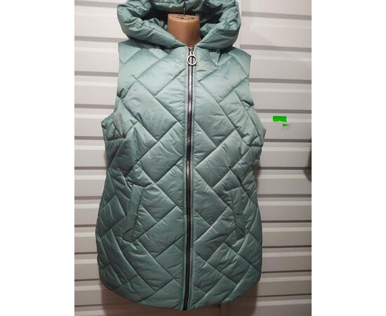 Жилетка женская 530 mint р.52-58 "Svetlana" недорого оптом от прямого поставщика Фотография Жилетка женская 530 mint р.52-58 "Svetlana" недорого оптом от прямого поставщика