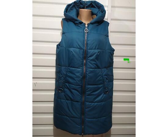 Жилетка женская 5450 blue р.52-58 "Svetlana" недорого оптом от прямого поставщика Фотография Жилетка женская 5450 blue р.52-58 "Svetlana" недорого оптом от прямого поставщика