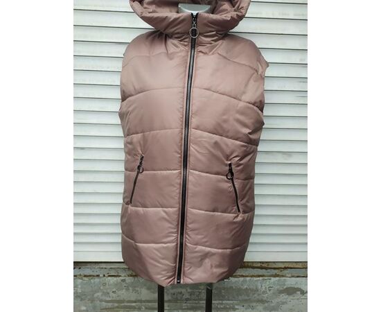 Жилетка женская 595 beige р.52-58 "Svetlana" недорого оптом от прямого поставщика Фотография Жилетка женская 595 beige р.52-58 "Svetlana" недорого оптом от прямого поставщика