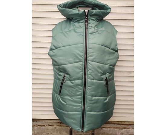 Жилетка жіноча 595 green р.52-58 "Svetlana" недорого оптом від прямого постачальника Жилетка жіноча 595 green р.52-58 "Svetlana" недорого оптом від прямого постачальника