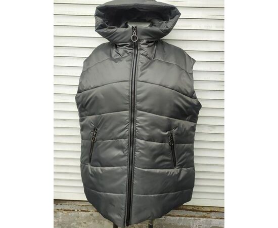 Жилетка жіноча 595 grey р.52-58 "Svetlana" недорого оптом від прямого постачальника Жилетка жіноча 595 grey р.52-58 "Svetlana" недорого оптом від прямого постачальника